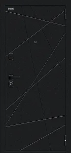 Товар Дверь Граффити-5/SBlack Букле черное/Look Art BR6186