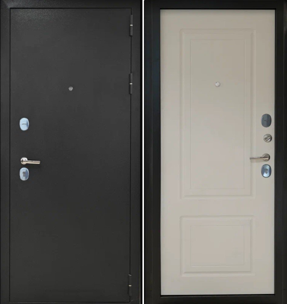 Дверьберг СТАЙЛ Т90 БУКЛЕ ЧЕРНЫЙ БЕЛОЕ ДЕРЕВО DIS007282