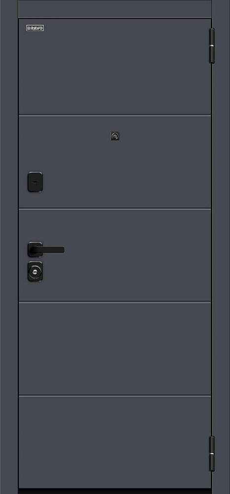 Дверь Прайм/SBlack Graphite Shell/Nordic Oak BR6210