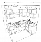 Кухонный гарнитур Мишель GKK1010 фото