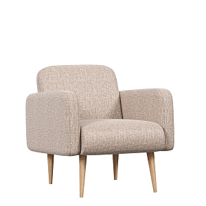 Товар Уилбер Кресло (Светло-коричневый, ткань RICO 109) LD203510
