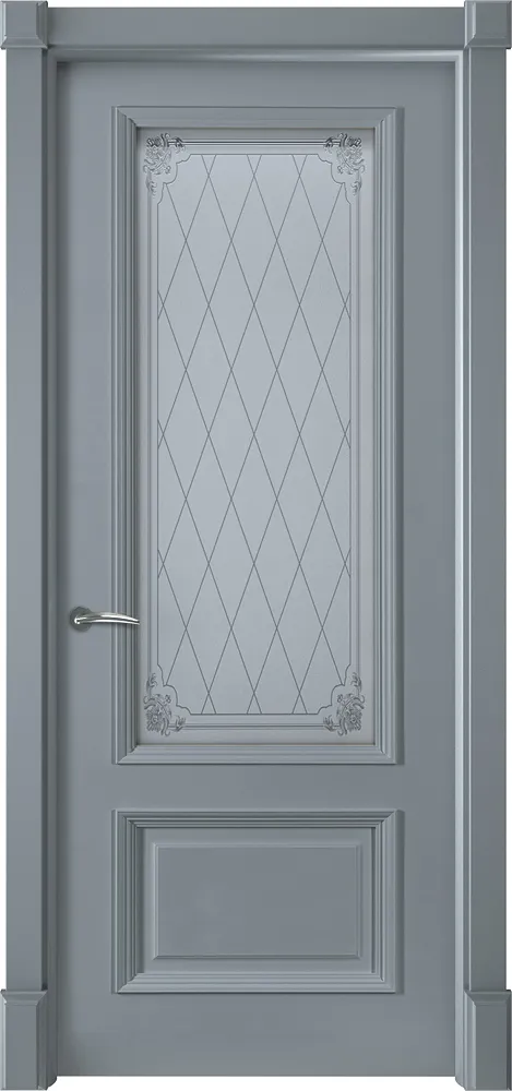 Межкомнатная дверь Смальта 23.2 Графит ral 7015
