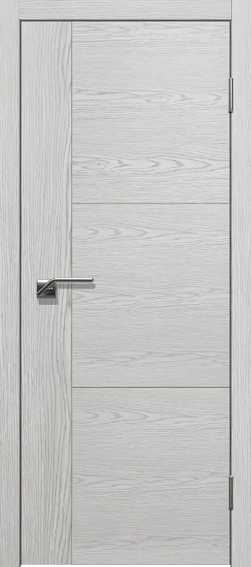 Фото Межкомнатная дверь Легенда Дания Ясень серый глухое ост